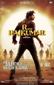R Rajkumar Poster 1 R Rajkumar Movie Trailers Shahid Kapoor