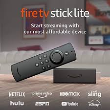 On the home screen, click the search button found at the upper left corner. Amazon Com Fire Tv Stick Lite With Alexa Voice Remote Lite No Tv Controls Hd Streaming Device 2020 Release Amazon Devices