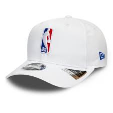 Casquette 9fifty Blanche Extensible A Languette Logo Nba New Era Cap Co
