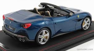 Check spelling or type a new query. Bbr Models P18155d Scale 1 18 Ferrari Portofino Cabriolet Open 2017 Blu Abu Dhabi Blue Met