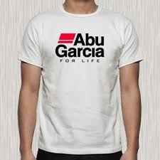 Details About New Abu Garcia For Life Fishing Company Logo Mens White T Shirt Size S To 3xl