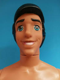 Vintage Disney Little Mermaid Prince Eric Ken Doll Mattel ©1968