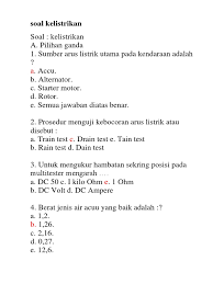 Check spelling or type a new query. Contoh Soal Sistem Pengapian Dan Jawabannya Peranti Guru