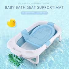The best baby bath can give an awesome bathing environment for your little ones. Baby Bath Seat Support Mat Foldable Baby Bath Tub Pad Chair Newborn Bathtub Pillow Infant Anti Slip Soft Body Cushion Shopee Singapore