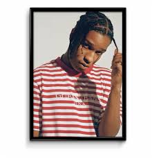 In fact, he generally doesn't leave home unless he's looking fresh. A Ap Rocky Poster Asap Rocky Dior Post 913603 Png Images Pngio