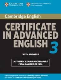 Cae Practice Tests With Key Pdf Cambridge Certificate In Advanced English 3 With Answers Official Examination Papers From Libros En Ingles Pdf Libros De Gramatica Inglesa Educacion Ingles