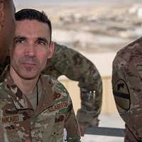 U.S. Army Sgt. Jonathan Benton serving with Headquarters