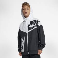 Black And White Nike Outfits Nike Sportswear Windrunner Big Kids Boys Jacket Size L Black Boys Windbreaker Windbreaker Outfit Nike Sportswear