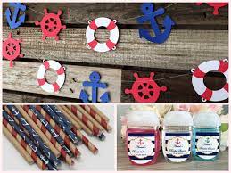 The most common sailor themed baby shower material is paper. Nautical Baby Shower Decorations And Party Favors Baby Shower Ideas 4u