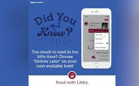 All you need is a library card. Borrow An Ebook When You Re Ready With Libby S New Hold Redelivery Feature St Johns County Public Library System