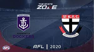 Afl st kilda vs west coast round 8 2019. 2020 Afl Fremantle Vs St Kilda Preview Prediction The Stats Zone