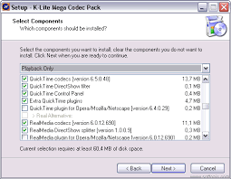 Old versions also with xp. Klite Mega Codecs All Around Best Codec Pack
