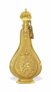 A Continental Gold Scent Bottle Maker S Mark Pi Possibly Tournai Circa 1730 Flask Beautiful Perfume Bottle Pretty Perfume Bottles Antique Perfume Bottles