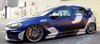 Apr Urban Camo Mk7 R Golf Gti Car Wrap Car Tuning
