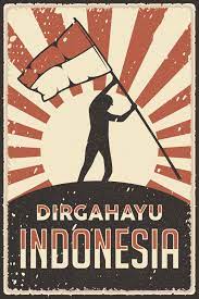 Download 130,000+ royalty free independence day vector images. Retro Poster Of Indonesia Happy Independence Day With Man Raising The Flag 2762921 Vector Art At Vecteezy