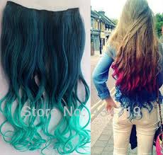 Alibaba.com offers 415 blue dip dye products. Party Ombre Dip Dye Color Clip In Hair Extension 45 50cm Dark Green To Light Green Loose Curl For Teen Girls Hs 005 Clip Pack Clip Notebookclip In Hair Extensions Black Aliexpress
