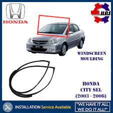 Dengan ini anda haruslah memilih cermin yang orignal kerana harga beza tak ketara. Honda City Sel 2003 2007 Windscreen Moulding Cermin Getah 1pc Lazada