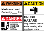 Maybe you would like to learn more about one of these? Crane Safety Signs Labels And Posters Compliancesigns Inc