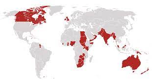 British empire fall of the roman empire Map The Rise And Fall Of The British Empire The Washington Post