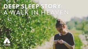 These calming stories told by renowned voice thanks for using pray.com! Deep Sleep Bible Story A Walk In Heaven Youtube