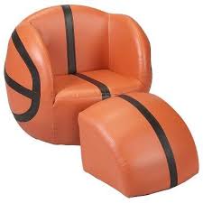 Pin By Lital Bitner On Awesome Furniture Basketball Room Chair And Ottoman Set Basketball Bedroom