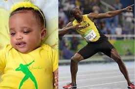 According to nameberry, olympia is a girl's name of greek origin meaning from mount olympus. Usain Bolt Shares Adorable Photos Of His Baby Daughter Olympia Lightning Bolt General Entertainment Asem Aba Online