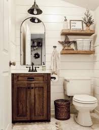A modern farmhouse bathroom can feature color of course, but if you want to keep it warm and simple, consider opting for more neutral tones. 900 Farmhouse Bathroom Home Decor Ideas In 2021 Bathroom Decor Small Bathroom Farmhouse Bathroom
