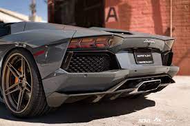 Lamborghini Aventador Roadster X Adv 1 Wheels X Fi Exhaust Lamborghini Aventador Roadster Roadsters Lamborghini Aventador