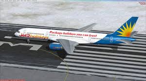 I noticed that jet2 has some aircraft in the jet2 holidays livery which is almost identical to the livery of us based allegiant. Jet2 Holidays Boeing 757 For Fsx