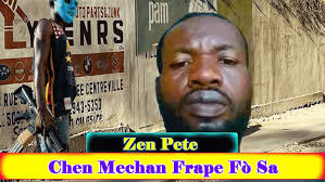 Chen mechan met pyel atè li denonse moun ki konn bal zam yo,gwo kouri  mezanmi, tout kk chat deyò.