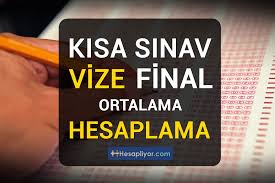 Sınıf ortaokul başarı puanı hesaplama sayfamızı kullanarak lgs ortalama hesaplama yapabilirsiniz. Vize Odev Kisa Sinav Final Ortalama Hesaplama