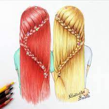 10 Hair And Beauty Ideas Bff Drawings How To Draw Hair Drawings Of Friends Hopefully you will find something you like for your special someone. bff drawings how to draw hair