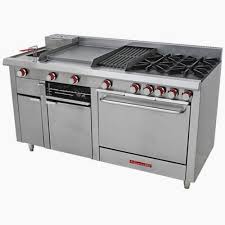 Coriat Multiple Master Estufa 4 Quemadores Abiertos Con Gratinador Pla Inmeza