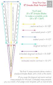 How To Make A Dresden Plate Blade Template Dresden Plate