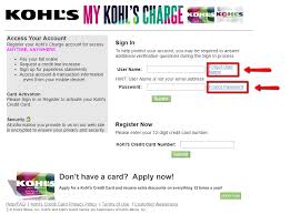 Cash or check p ayments made at the register post the same day and are accepted until the close of business. Kohl S Credit Card Login Make A Payment Creditspot