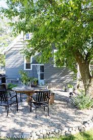 Diy Pea Gravel Patio Tour Gravel Patio Cottage Patio Patio