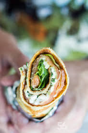 Laxwrap Med Keso Wasabi Och Krasse Recept Med Bilder Nyttiga Maltider Recept Mat Och Dryck