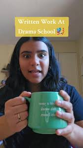 Written Work At Drama School📝