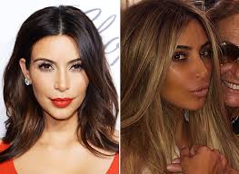 Kaitlin jade hair artistry on instagram: Kim Kardashian Revisits Her Blonde Hair Instyle