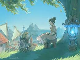 Pin By Jessicacolleen On Beautiful Legend Of Zelda Zelda Art Legend Of Zelda Legend Of Zelda Breath