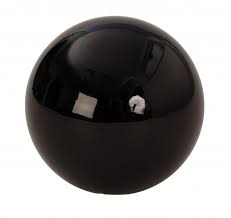 Höstmys decoration, ball, beige, black. 4 Piece Decorative Balls Black Lifestyle More