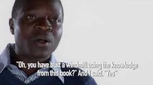 William Kamkwamba, author, "The Boy Who Harnessed the Wind," and Malawi  Windmill Maker: Video Documentary: Moving Windmills