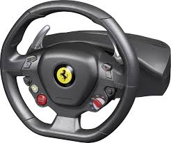 Ferrari 458 spider racing wheel; Thrustmaster Ferrari 458 Italia Racing Wheel Steering Wheel Usb Pc Xbox 360 Black Incl Foot Pedals Conrad Com