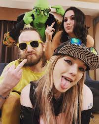 There's always a time and place… This was definitely it Also show some love  to @creamcitysauce for my coat 😘 #newyear #nye #rave #svddendeath  #morphsuit #milwaukee #eaglesballroom