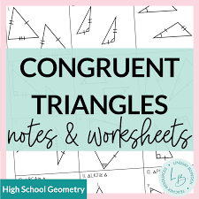 Given below are the class 9 maths triangle congruence worksheet (a) concepts questions (b) calculation problems (c) multiple choice questions (d) long answer questions (e) fill in the blanks (f)subjective questions. Congruent Triangles Notes And Worksheets Lindsay Bowden