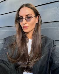 aymiecahill wears our Hailey Black frames 🖤