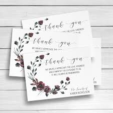 Free shipping on orders $79+! Sympathy Acknowledgement Cards Bereavement Cards Funeral Thank You Cards Sympathy Thank Yous Funeral Cards Personalized Funeral Cards