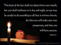 What Does Joshua 1:8 Mean?