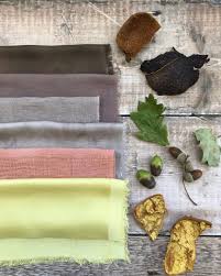 Rebecca Desnos Natural Dyer S Instagram Profile Post A Plant Palette From Acorns Avocado Skins And Pomegranate Skins Avocados Skin Eco Dyeing Natural Dyes