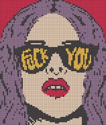 Alpha Friendship Bracelet Pattern 21491 Braceletbook Com Cross Stitch Patterns Cross Stitch Designs Alpha Patterns